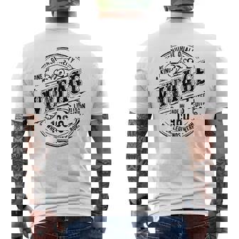 65Th Birthday Made In 1960 When Legends Were Bornintage メンズTシャツ バックプリント - Kawaiitshirt