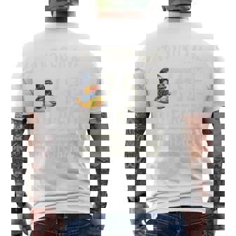 75歳の誕生日ダックスターピースtシャツ ユニークなダック愛好家 75歳 長袖tシャツ メンズTシャツ バックプリント - Kawaiitshirt