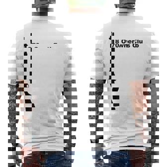 870 Owners Club シャツ Remington ショットガン 12ゲージ モスバーグ メンズTシャツ バックプリント - Kawaiitshirt