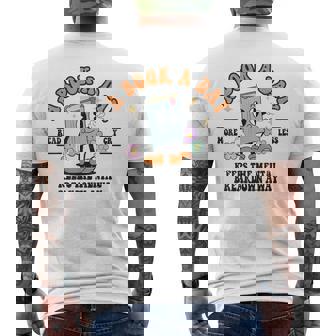 A Book A Day Keep The Mental Breakdown Away Book Lovers メンズTシャツ バックプリント - Kawaiitshirt