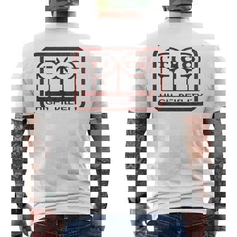 Alegre Tico Records サルサ ミュージックバンド レトロ ビニール ビンテージ メンズTシャツ バックプリント - Kawaiitshirt