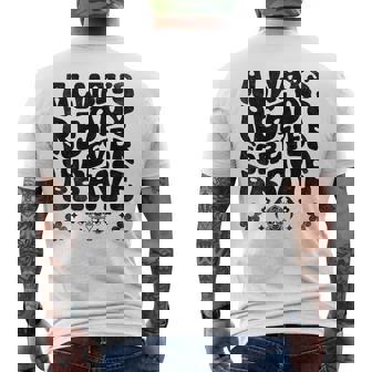 Always Ready Forever Brave 消防士 消防士 メンズTシャツ バックプリント - Kawaiitshirt