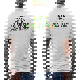 Apes Nation I Am Dumb Money ダイヤモンドエイプ Togethertronger メンズTシャツ バックプリント - Kawaiitshirt