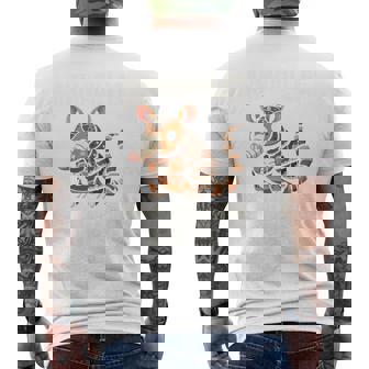 Armadillo かわいいアーマー アニマル アルマジロ 長袖tシャツ メンズTシャツ バックプリント - Kawaiitshirt