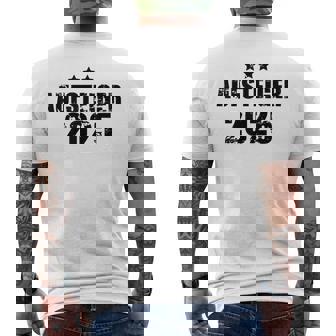 Aufsteiger 2025Intage Motiv Aufstiegsfeier Mannschaft Fun T-Shirt mit Rückendruck - Geschenkecke