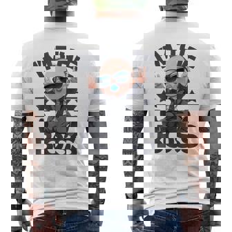 Baby Boss I'm The Boss レトロ Like A Boss キッズ メンズTシャツ バックプリント - Kawaiitshirt