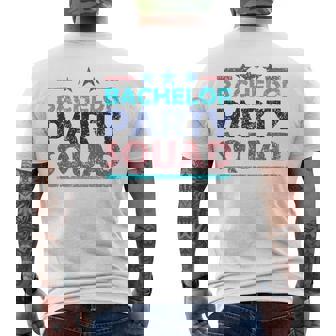 Bachelor Party Squad Team Bride Groom T-shirt imprimé au dos - Cadeauxyz