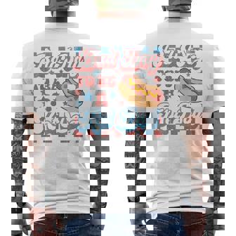 Bad Day To Be A Hot Dog Bbq Grilling 4Th Of July Men's T-shirt Back Print | Mazezy