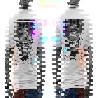 Bad Monkey Monkey メンズTシャツ バックプリント - Kawaiitshirt