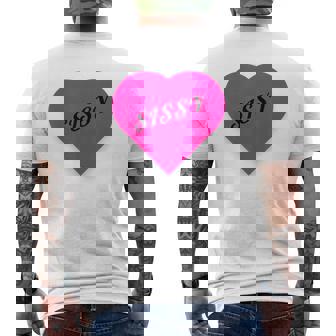 Bdsm 弱虫 愛 従順 メイド パンティー キンク メンズTシャツ バックプリント - Kawaiitshirt