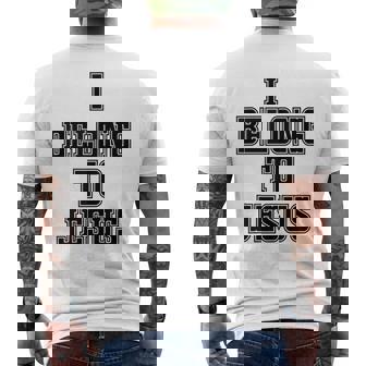 I Belong To Jesus Kaka I Belong To Jesus T-Shirt mit Rückendruck - Seseable