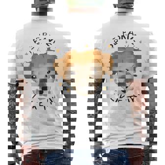 Be Brave Like Tiki For Lovers Men's T-shirt Back Print - Thegiftio UK
