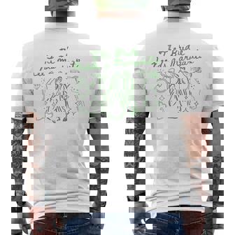 The Bride Needs A Margarita Cute Cocktail Bachelorette Party Men's T-shirt Back Print - Monsterry