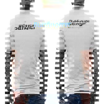 Buttfingerer Gag Joke Meme Men's T-shirt Back Print - Thegiftio UK