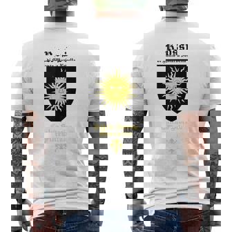 Calciotorico Fiorentino Rossi Florentine Historical Football Red Camiseta Hombre Estampado Espalda - Regaloses