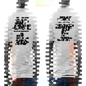 Can't Handle Mywag メンズTシャツ バックプリント - Kawaiitshirt