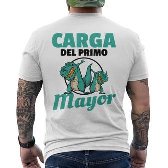 Carga Del Primo Mayor Nacimiento Embarazo Bebe Primo Menor Camiseta Hombre Estampado Espalda - Regaloses