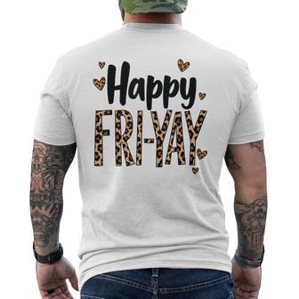 Celebrate The Friyay Feeling Men's T-shirt Back Print - Thegiftio UK