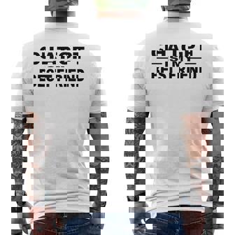 Chatgptは私の親友です メンズTシャツ バックプリント - Kawaiitshirt