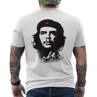 Che Guevara Revolution Rebel Cuba Hero Cuban Leader Men's T-shirt Back Print - Thegiftio UK