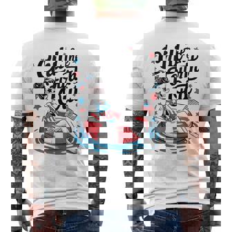 Chill The Fourth Out Patriotic Skeleton Usa Men's T-shirt Back Print - Thegiftio UK