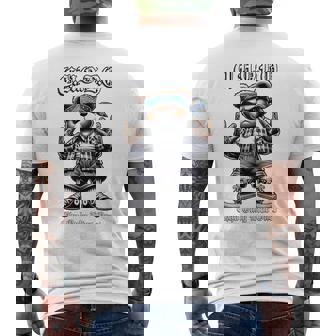 CHOLO Chu Only Live Once ヒップホップ テディベア チカーノ アート メンズTシャツ バックプリント - Kawaiitshirt