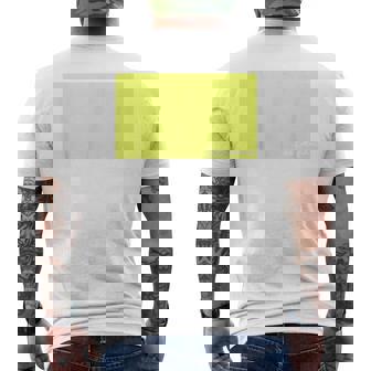 Cine Grulla Yellowistavision メンズTシャツ バックプリント - Kawaiitshirt