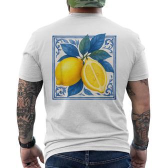 Citrons Méditerranéens Frais Italie T-shirt imprimé au dos - Cadeauxyz