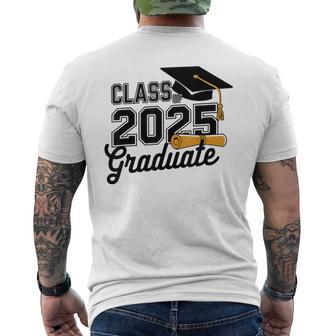 Class Of 2025 Graduate 2025 Graduation Senior 2025 Men's T-shirt Back Print - Thegiftio UK