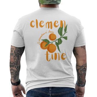 Clementine Le Clementine D' Italia Clementines Men's T-shirt Back Print - Thegiftio UK