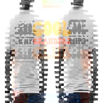 Cool Grandpas Club Father's Day 2025 Papa Grandfather Mens Men's T-shirt Back Print - Thegiftio UK