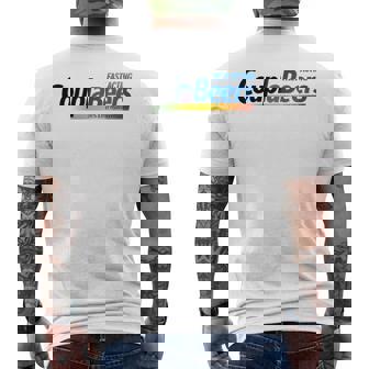 Couplabeers Couple Of Beers Meme Fast Acting Men's T-shirt Back Print - Monsterry