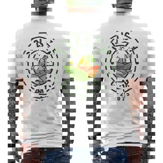 Cousin Camp 2025 Camping Tribe Summer Vacation Men's T-shirt Back Print - Thegiftio UK