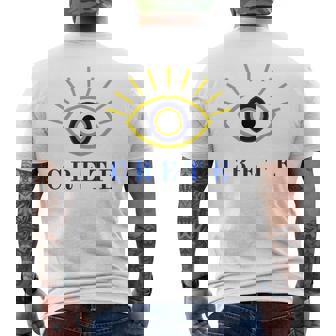 Crète Grèce Avec Le Mauvais Œil – Leymbole Grec De La Protection T-shirt imprimé au dos - Cadeauxyz