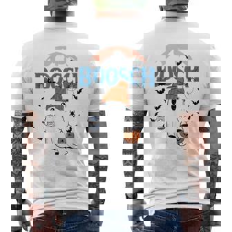 Cute Boosch Light Ghost Beer Pumkins Ghost Halloween Men's T-shirt Back Print - Monsterry
