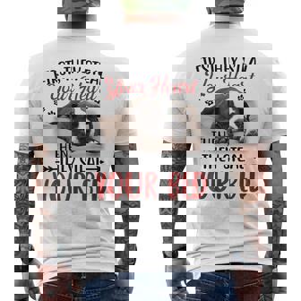 D'abord Ilsolentotre Cœur Puisolentotre Lit Pitbull T-shirt imprimé au dos - Cadeauxyz