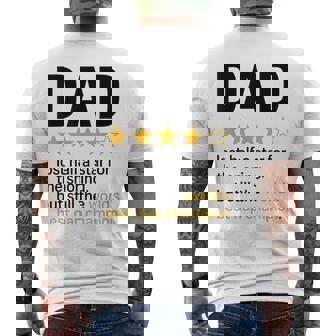 Dadtar Rating いびきジョーク 世界最高のお昼寝チャンピオン メンズTシャツ バックプリント - Kawaiitshirt