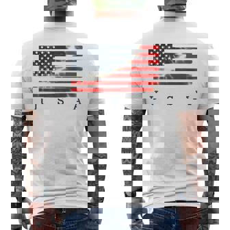 De La Bandera Americana Tie Dye 4 De Julio Usa Patriotic 2 Camiseta Hombre Estampado Espalda - Regaloses