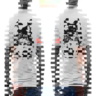 De Regalo Para Amantes De Lobos Nativos Americanos Camiseta Hombre Estampado Espalda - Regaloses