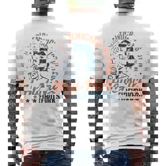 Democracy Is Dying But Hey Nice Fireworks 4Th Of July 2025 Men's T-shirt Back Print | Mazezy