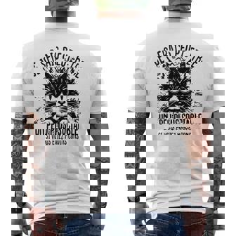 Amusant Pour Les Amoureux Des Chats Humourociable Chat Drôle Gris Adultes Coupe Classique Manche Courte T-shirt imprimé au dos - Cadeauxyz