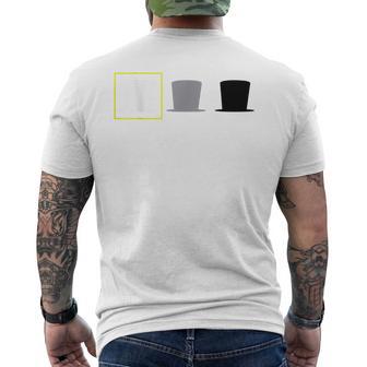 Divertido Hacker Deombrero Blanco De Ciberseguridad Camiseta Hombre Estampado Espalda - Regaloses