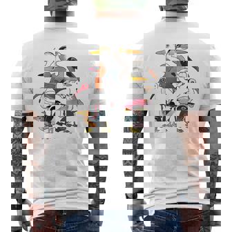 Dix Cuissardes Nord-Américaines Mignonnes Idée Cadeau Pour Les Amoureux Des Oiseaux T-shirt imprimé au dos - Cadeauxyz