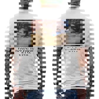 I Don't Know How But I Will – 堕天使 メンズTシャツ バックプリント - Kawaiitshirt