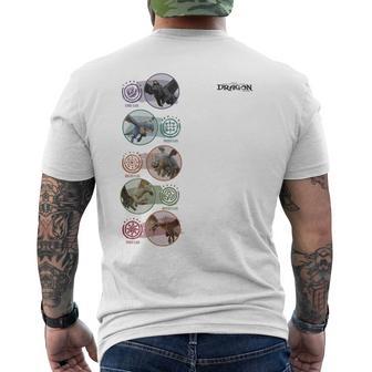 Dreamworks Dragons Class Types Men's T-shirt Back Print - Thegiftio UK