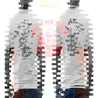 Eat The Rich Karl Marx Eat Döner Kebab Rich T-shirt imprimé au dos - Cadeauxyz