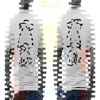 El Calamar Pescado Marino Playa Camiseta Hombre Estampado Espalda - Regaloses