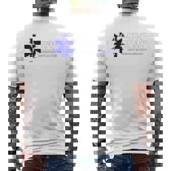 Emstar Of Life 救急医療サービス パラメディック Emt メンズTシャツ バックプリント - Kawaiitshirt