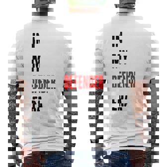 En Mi Defender Era Divertido Defender Camiseta Hombre Estampado Espalda - Regaloses