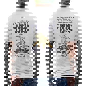 Es Una Cosa De Miércoles No Lo Entenderías Camiseta Hombre Estampado Espalda - Regaloses